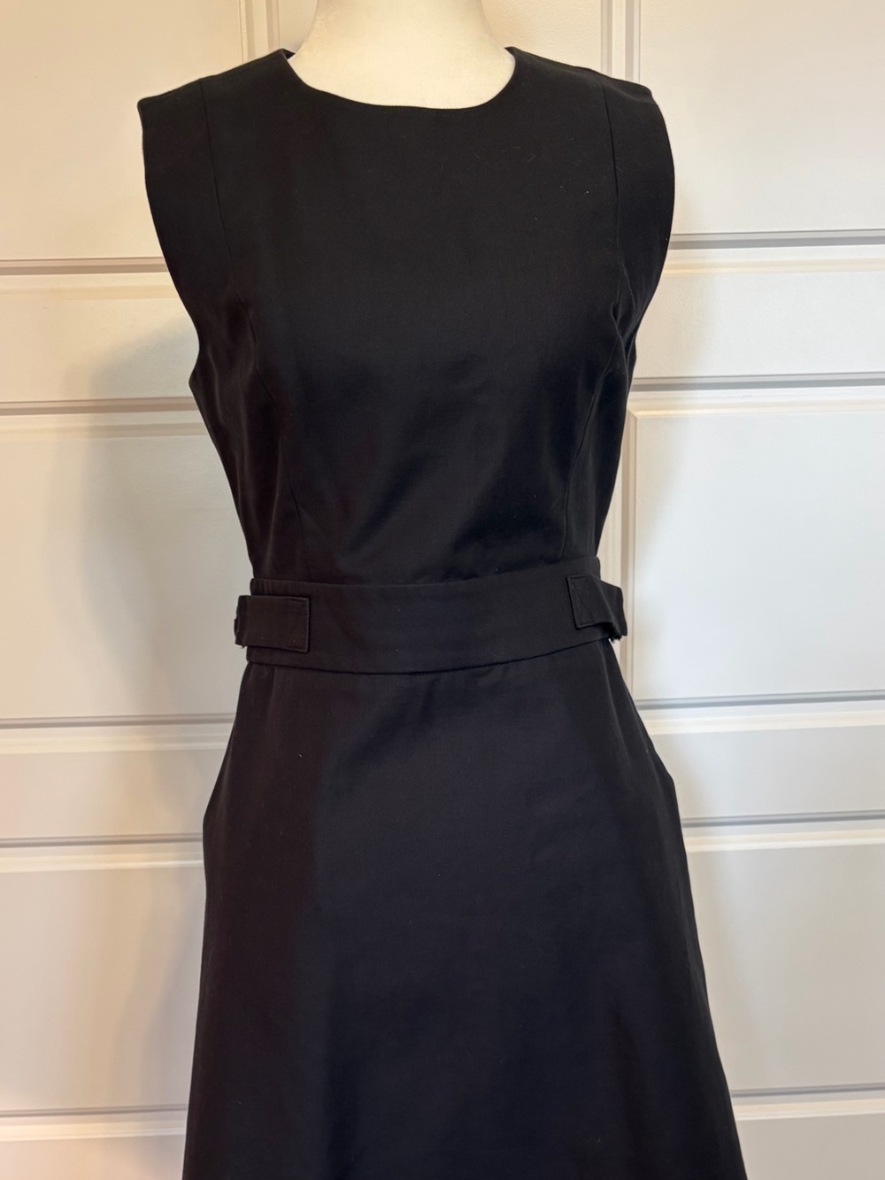 Alexander Wang Classic Black Sleeveless Sheath Dress -Size 4